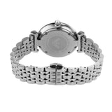 Emporio Armani Gianni T-Bar Quartz Silver Dial Silver Steel Strap Watch For Women - AR11445