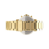 Tommy Hilfiger Daniel Chronograph Blue Dial Gold Steel Strap Watch for Men - 1710384