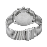 Tissot PR 100 Chronograph Blue Dial Silver Mesh Bracelet Watch for Men - T101.417.11.041.00