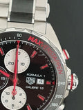 Tag Heuer Formula 1 Calibre 16 Max Verstappen Limited Edition Black Dial Two Tone Steel Strap Watch for Men - CAZ2018.BA0970