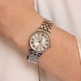 Tissot Carson Premium Lady Silver Dial Silver Steel Strap Watch For Women - T122.210.11.033.00