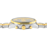 Seiko Sport Chronograph Black Dial Two Tone Steel Strap Watch for Men - SSB430P1