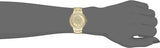 Guess Madison Diamonds Gold Dial Gold Steel Strap Watch for Women - W0637L2