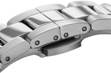 Daniel Wellington Iconic Link White Dial Silver Steel Strap Watch For Women - DW00100207