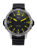 IWC Aquatimer Automatic 2000 Black Dial Black Rubber Strap Watch for Men - IW358001