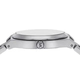 Michael Kors Lennox Three Hand Silver Dial Silver Steel Strap Watch For Women - MK7393
