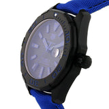 Tag Heuer Aquaracer Calibre 5 Automatic Titanium Blue Dial Blue Nylon Strap Watch for Gents - WAY208B.FC6382