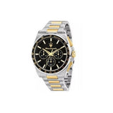 Maserati Velocità Chronograph Black Dial Two Tone Steel Strap Watch for Men - R8873652003