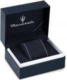 Maserati Traguardo Limited Edition Chronograph Blue Dial Silver Steel Strap Watch for Men - R8873612052