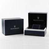Maserati Attrazione Chronograph Black Dial Silver Steel Strap Watch for Men - R8853151010