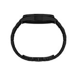 Tissot PRC 100 Solar Quartz Black Dial Black Steel Strap Watch for Men - T151.422.33.051.00