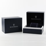 Maserati Velocità Date Blue Dial Two Tone Steel Strap Watch for Men - R8853152001