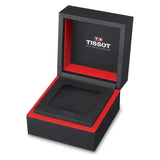Tissot Stylist Quartz Silver Dial Brown Leather Strap Watch for Women - T159.909.16.031.00