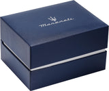 Maserati Velocità Chronograph White Dial Silver Steel Strap Watch for Men - R8873652007