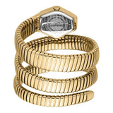 Just Cavalli Romina Green Dial Gold Steel Strap Watch for Women - JC1L395M0035