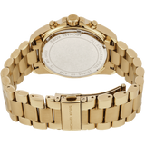 Michael Kors Bradshaw Gold Dial Two Tone Steel Strap Watch for Women - MK6359
